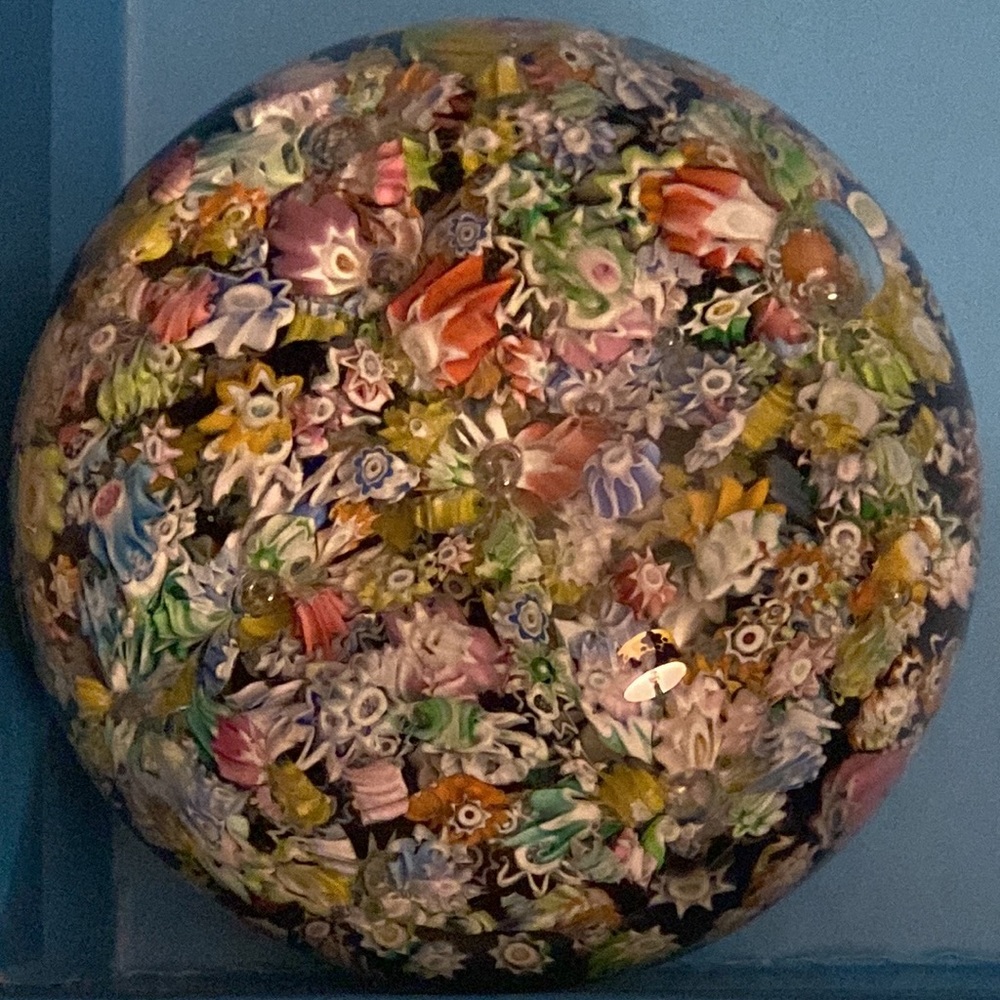 Perthshire Millefiori Scramble Paperweight - Picture 6 of 7